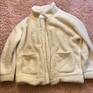 Women's Coat Casual Lapel Fleece